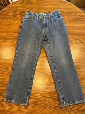 L.L. Bean Flannel Lined Jeans 12P